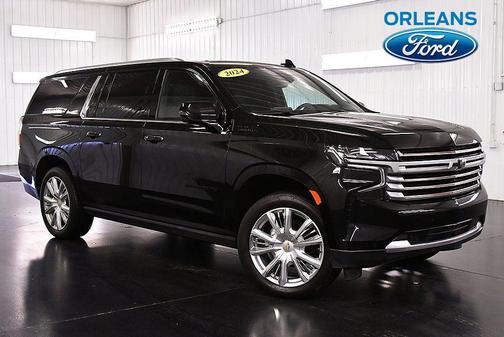 Black 2024 Chevrolet Suburban 4WD High Country