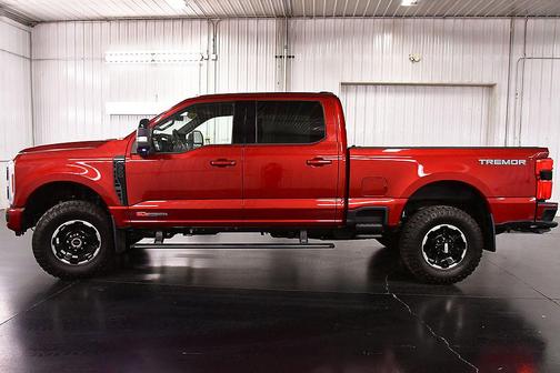 Ruby Red Metallic 2025 Ford F-350 Platinum