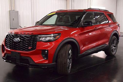 Rapid Red Metallic Tinted Clearcoat 2026 Ford Explorer ST