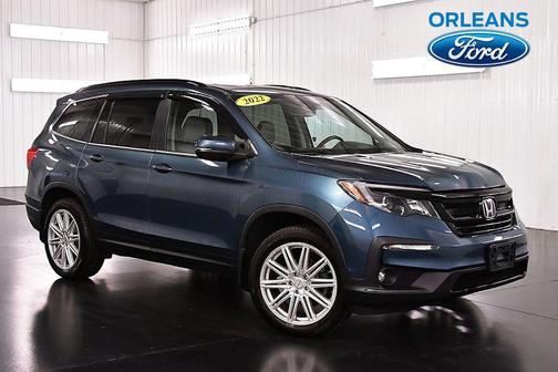 Steel Sapphire Metallic 2022 Honda Pilot AWD Special Edition