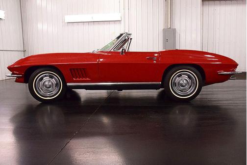 Red 1967 Chevrolet Corvette Base