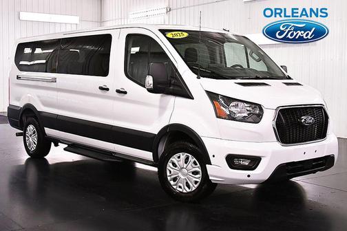Oxford White 2025 Ford Transit-350 XLT