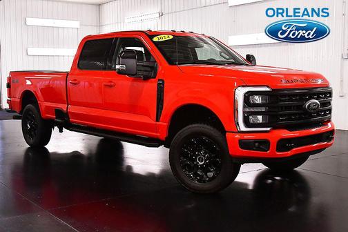 Race Red 2024 Ford F-250 Lariat
