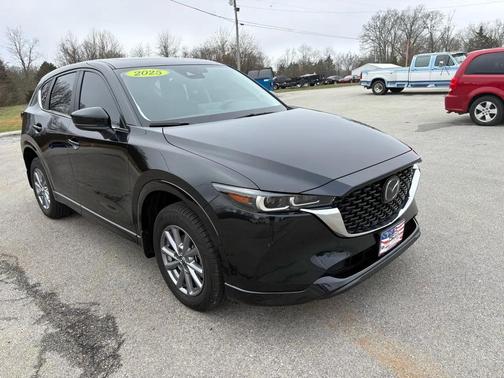 Jet Black Mica 2025 Mazda CX-5 2.5 S Preferred Package