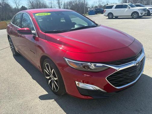 Radiant Red Tintcoat 2025 Chevrolet Malibu FWD RS