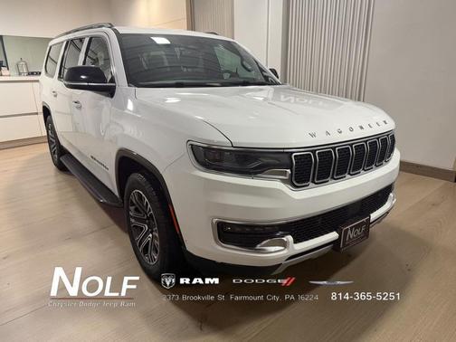 Bright White Clearcoat 2024 Jeep Wagoneer L Series II 4x4