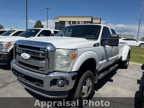 Oxford White 2011 Ford F-350 Lariat