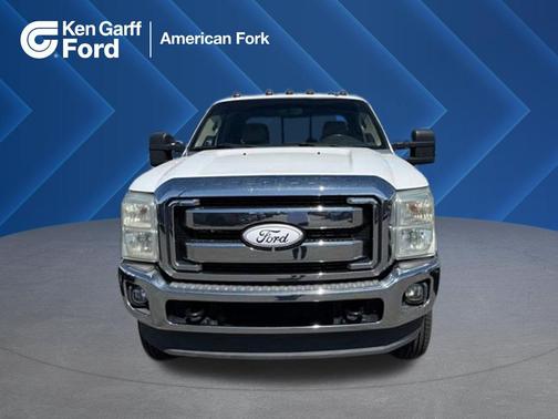 Oxford White 2011 Ford F-350 Lariat