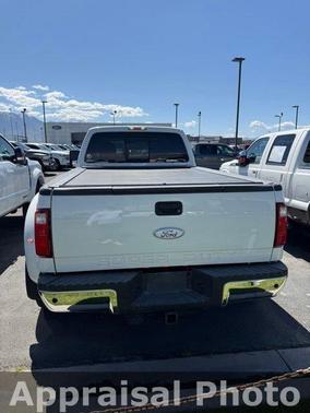 Oxford White 2011 Ford F-350 Lariat