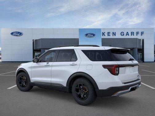 Space White Metallic 2026 Ford Explorer Tremor