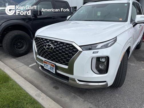 Hyper White 2022 Hyundai PALISADE Ultimate Calligraphy