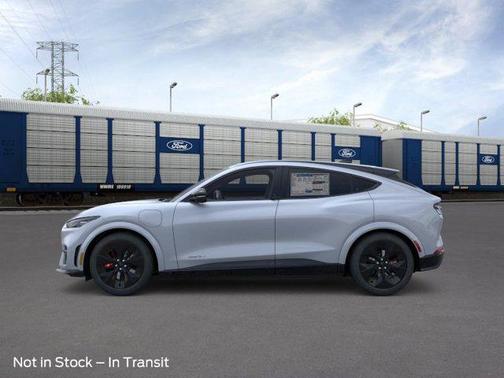 Glacier Gray Metallic TriCoat 2025 Ford Mustang Mach-E GT
