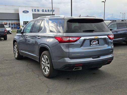 Satin Steel Metallic 2020 Chevrolet Traverse Premier