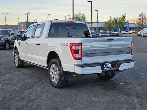 Star White Metallic Tri-Coat 2023 Ford F-150 Platinum