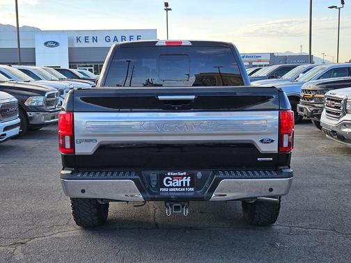 Shadow Black 2018 Ford F-150 King Ranch