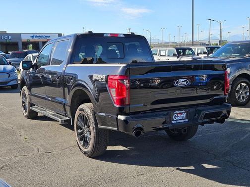 Agate Black Metallic 2025 Ford F-150 XLT