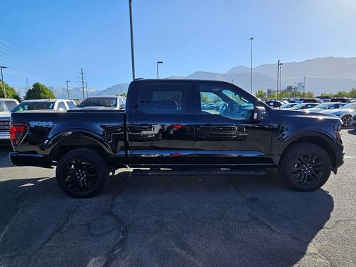 Agate Black Metallic 2025 Ford F-150 XLT