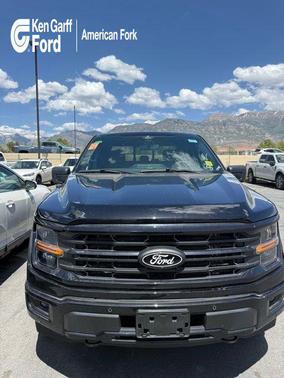 Agate Black Metallic 2025 Ford F-150 XLT
