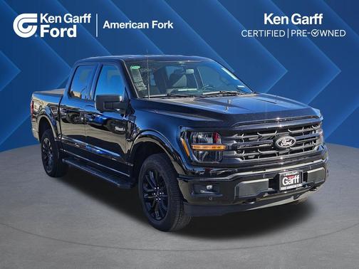 Agate Black Metallic 2025 Ford F-150 XLT