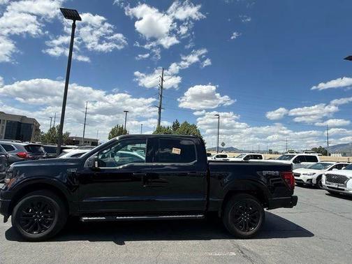 Agate Black Metallic 2025 Ford F-150 XLT