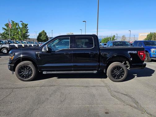 Agate Black Metallic 2025 Ford F-150 XLT