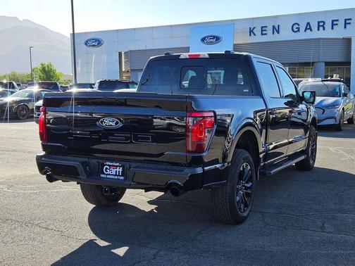 Agate Black Metallic 2025 Ford F-150 XLT