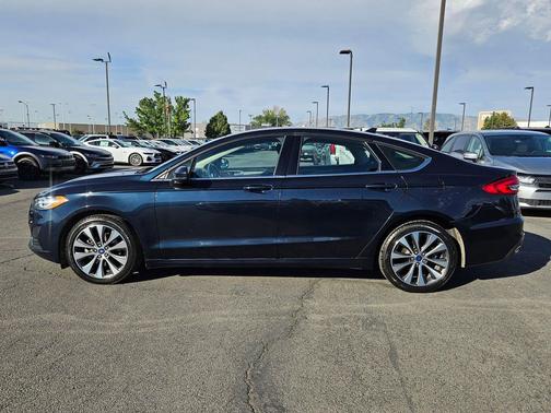 Alto Blue Metallic Tinted Clearcoat 2020 Ford Fusion SE