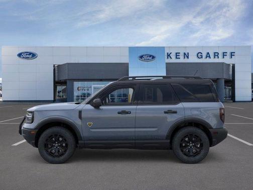 Azure Gray Metallic Tri-Coat 2026 Ford Bronco Sport Badlands