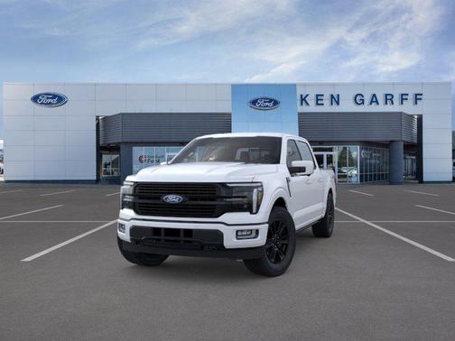 Star White Metallic Tri-Coat 2026 Ford F-150 Platinum