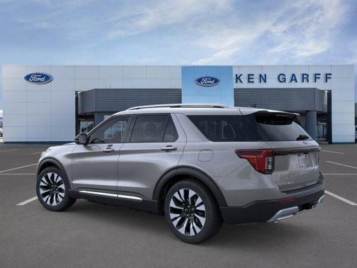 Carbonized Gray Metallic 2026 Ford Explorer Platinum