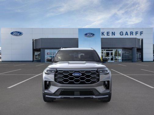 Carbonized Gray Metallic 2026 Ford Explorer Platinum