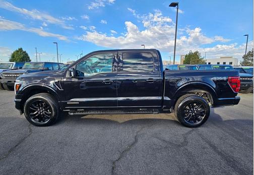 Agate Black Metallic 2024 Ford F-150 Lariat