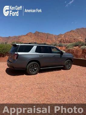 Satin Steel Metallic 2021 Chevrolet Tahoe 4WD Z71