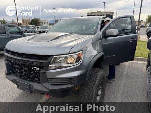 Satin Steel Metallic 2021 Chevrolet Colorado ZR2
