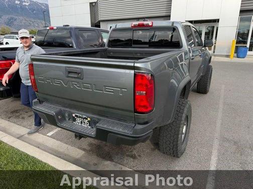 Satin Steel Metallic 2021 Chevrolet Colorado ZR2
