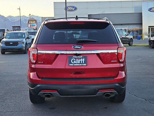 Ruby Red Metallic 2018 Ford Explorer XLT