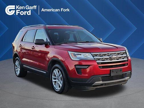 Ruby Red Metallic 2018 Ford Explorer XLT