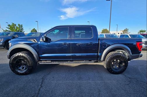 Antimatter Blue Metallic 2023 Ford F-150 Raptor