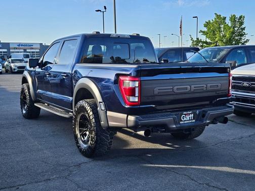 Antimatter Blue Metallic 2023 Ford F-150 Raptor