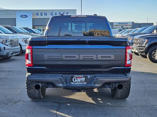Antimatter Blue Metallic 2023 Ford F-150 Raptor