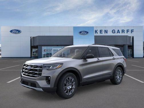 Carbonized Gray Metallic 2026 Ford Explorer Active