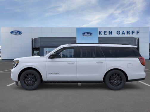 Space Silver Metallic 2026 Ford Expedition Max Platinum
