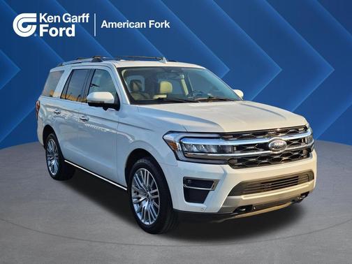 Star White Metallic Tri-Coat 2023 Ford Expedition Limited