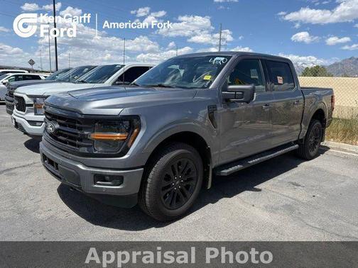 Gray 2024 Ford F-150 XLT