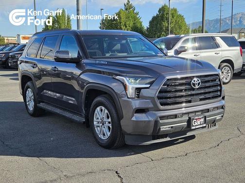 Magnetic Gray Metallic 2025 Toyota Sequoia SR5