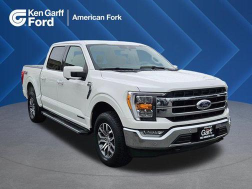 Star White Metallic Tri-Coat 2021 Ford F-150 Lariat
