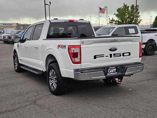 Star White Metallic Tri-Coat 2021 Ford F-150 Lariat