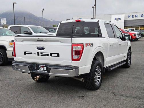 Star White Metallic Tri-Coat 2021 Ford F-150 Lariat