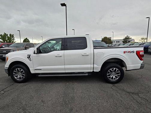 Star White Metallic Tri-Coat 2021 Ford F-150 Lariat