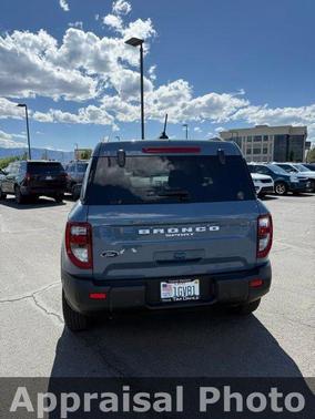 Azure Gray Metallic Tri-Coat 2025 Ford Bronco Sport Big Bend